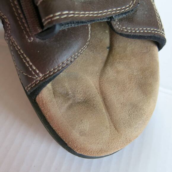 DOCKERS Newpage Outdoor Sport Sandal Size 12M Men's Adjustable Straps Brown - Picture 11 of 13